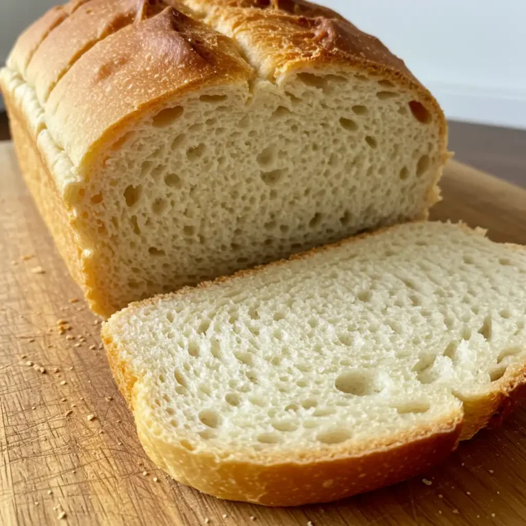 White Bread: A Classic Staple with Timeless Appeal 38 Freshly sliced white bread loaf close-up