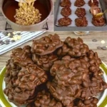 Bowl of chocolate-covered almonds and cashews
