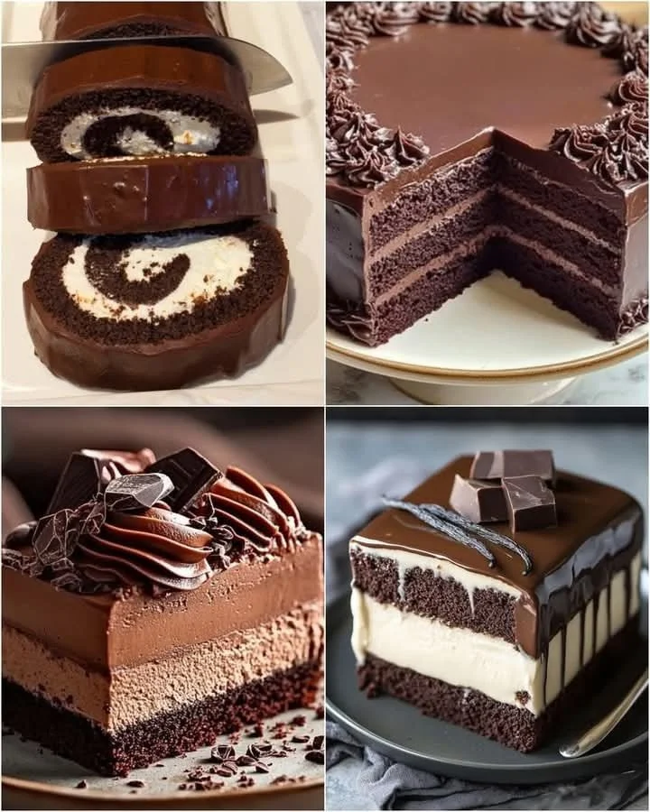 A variety of delicious chocolate recipes for every chocolate lover